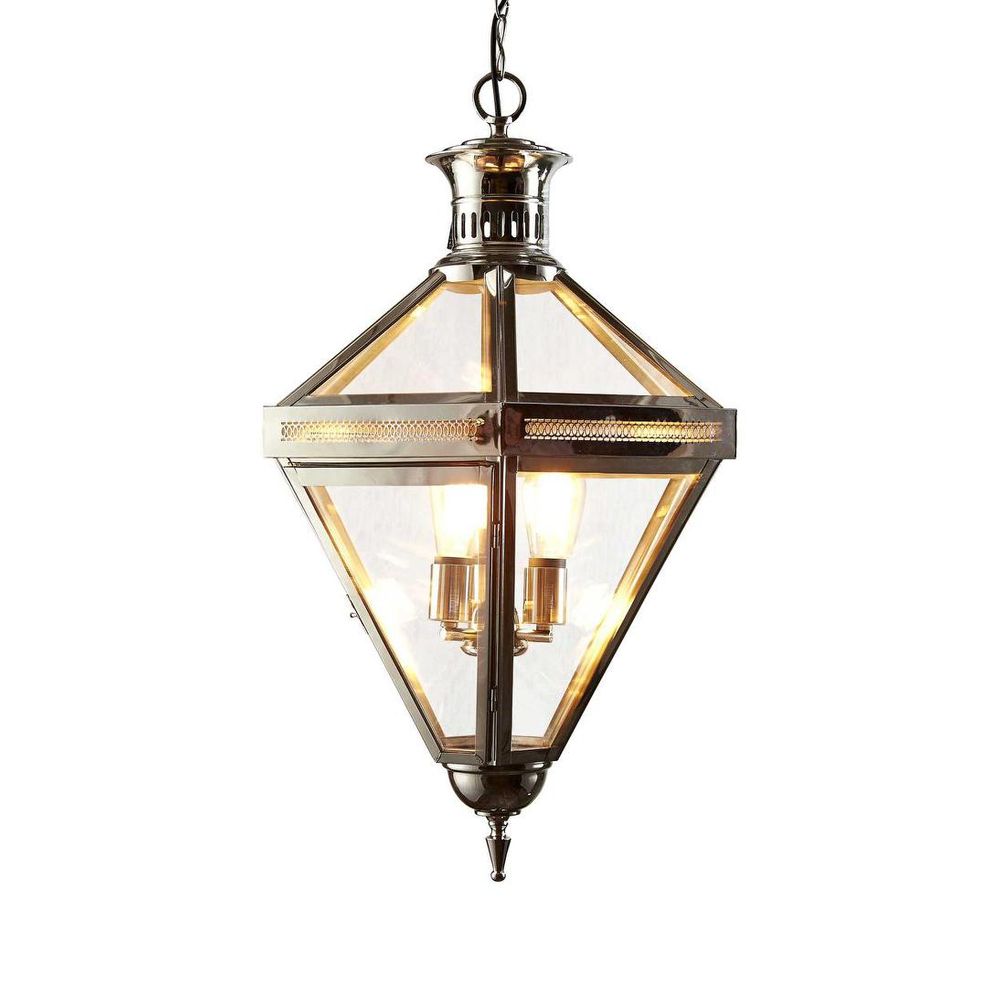 Rockefella 3 Light Pendant Nickel