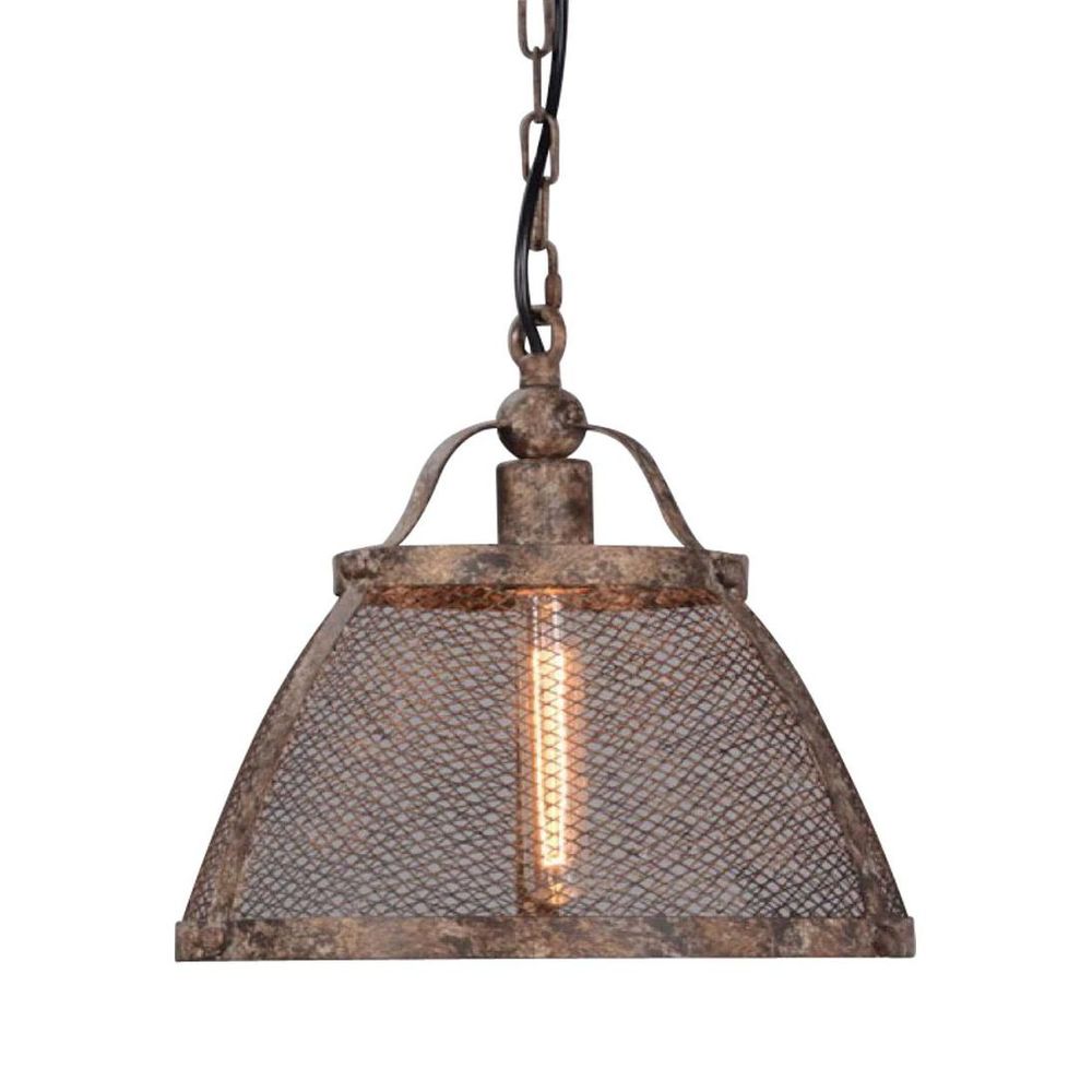 Lorenzo Large 1 Light Pendant Rustic