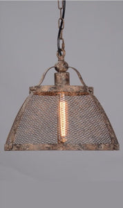 Lorenzo Large 1 Light Pendant Rustic