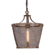 Fabio Large 1 Light Pendant Rustic
