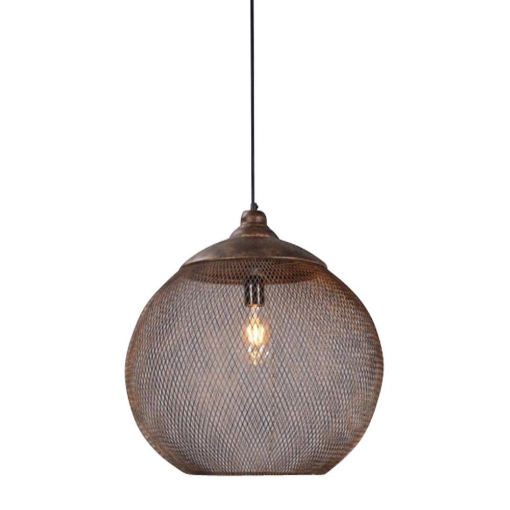 Carlo Large 1 Light Pendant Rustic