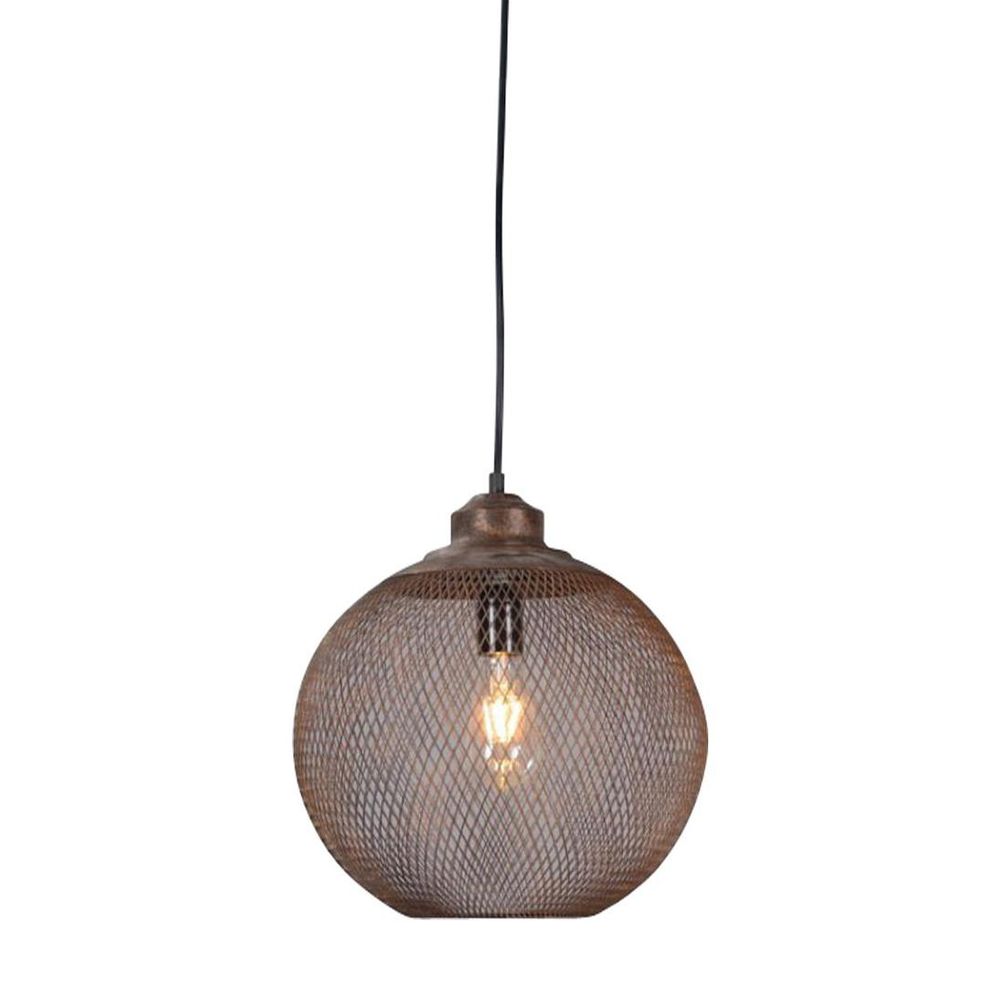 Carlo Medium 1 Light Pendant Rustic