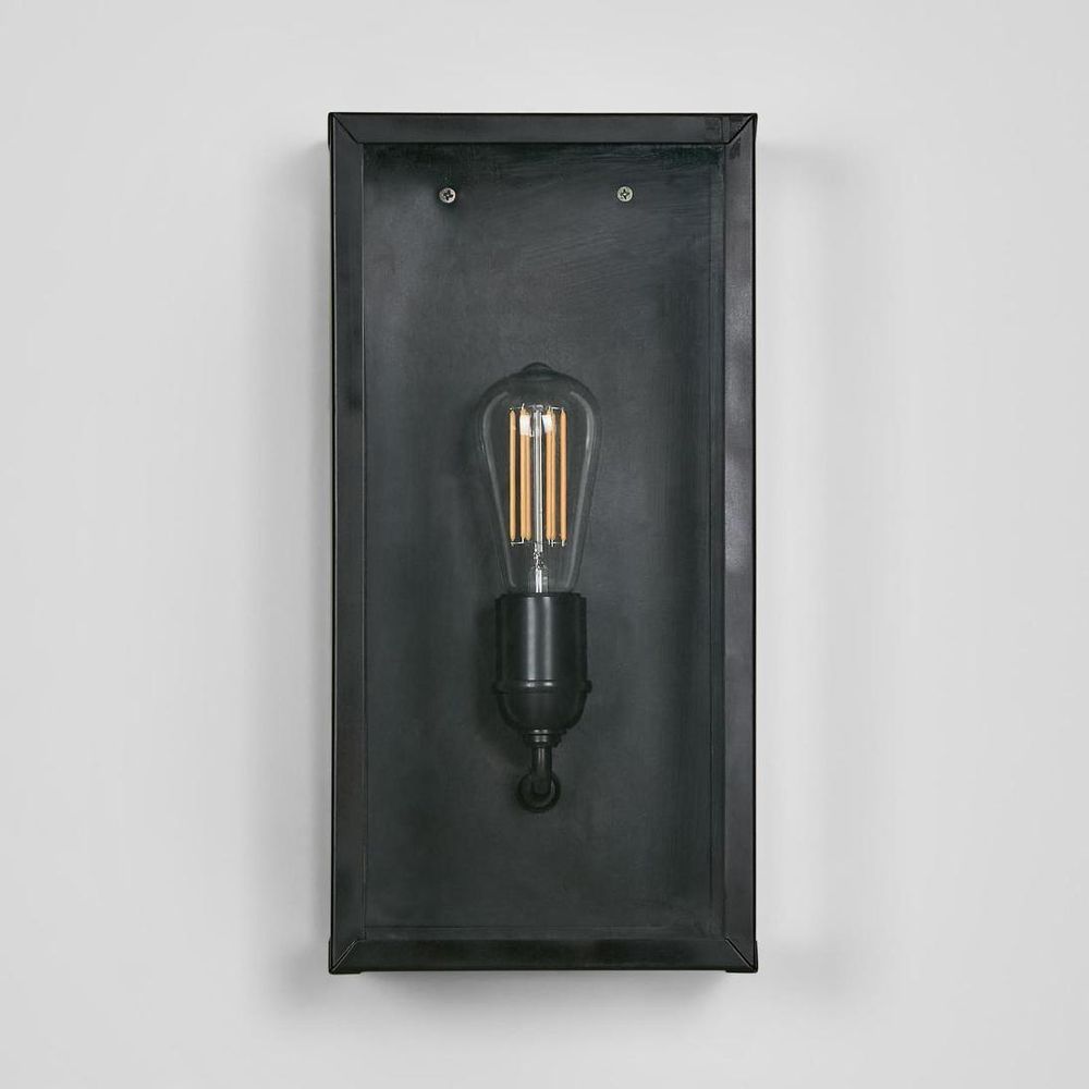 Goodman Outdoor Lantern Wall Lamp Black