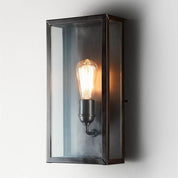 Goodman Outdoor Lantern Wall Lamp Black