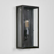 Goodman Outdoor Lantern Wall Lamp Black