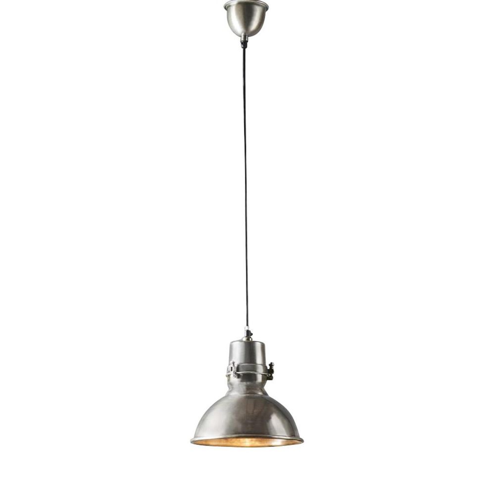 Augusta Medium 1 Light Pendant Silver