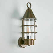 Eastwood 1 Light Outdoor Wall Light Brass