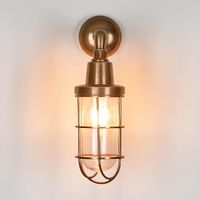 Starboard Outdoor Wall Lamp Antique Brass
