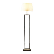 Hamilton 1 Light Floor Lamp Antique Silver