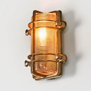 Harley Outdoor Wall Lamp Antique Brass