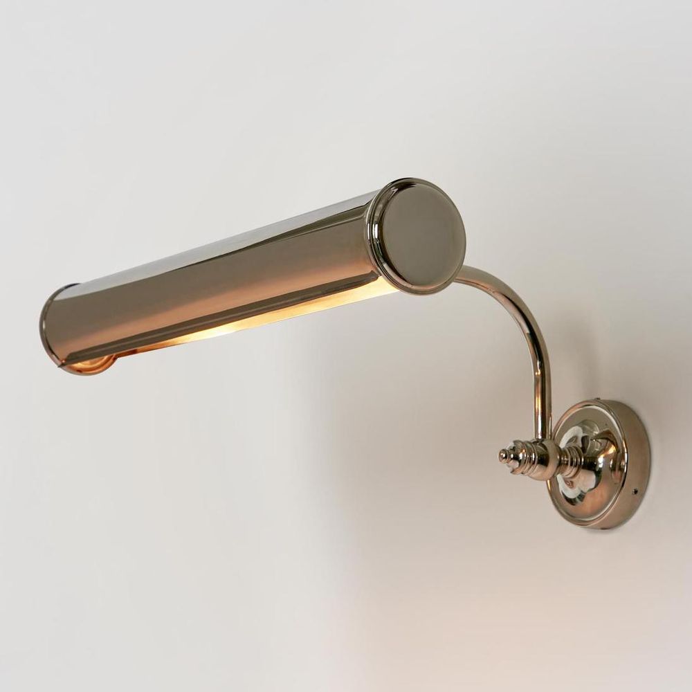 Barclay 2 Light Picture Light Shiny Nickel