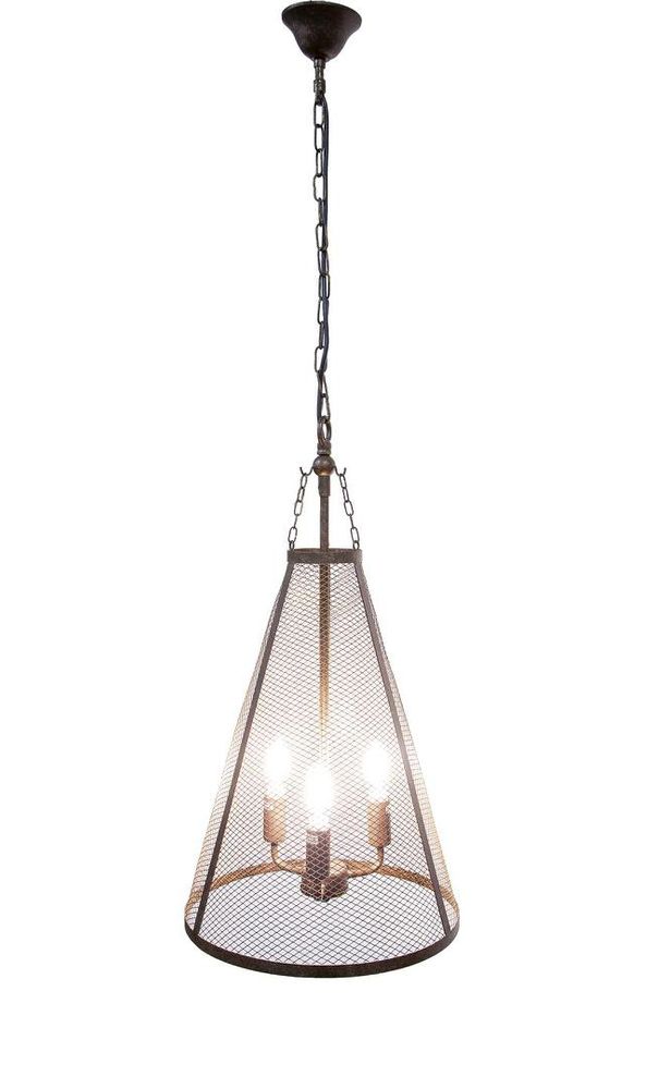 Walker 3 Light Pendant Bronze