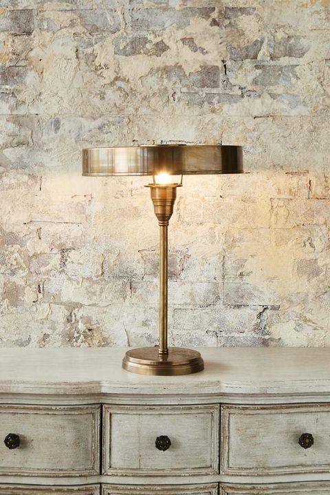 Bankstown Large Art Deco Table Lamp Antique Brass