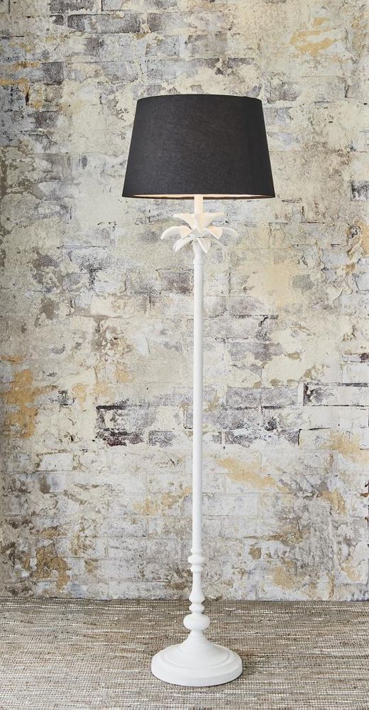 Casablanca 1 Light Floor Lamp Base White