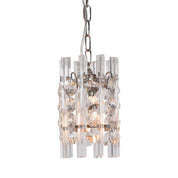 Monza 1 Light Pendant Nickel
