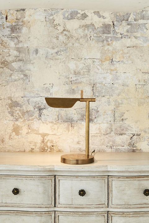 Antigua - Antique Brass - Adjustable Head Desk Lamp