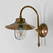 Legacy Outdoor Sconce Base Antique Brass