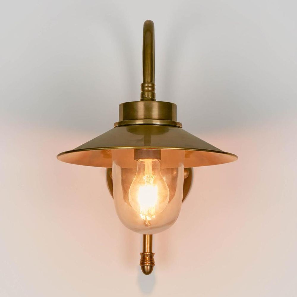 Legacy Outdoor Sconce Base Antique Brass