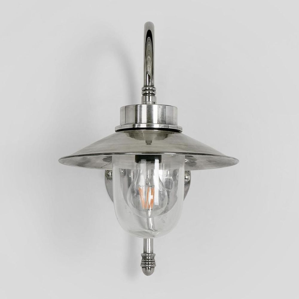 Legacy Outdoor Sconce Base Antique Silver