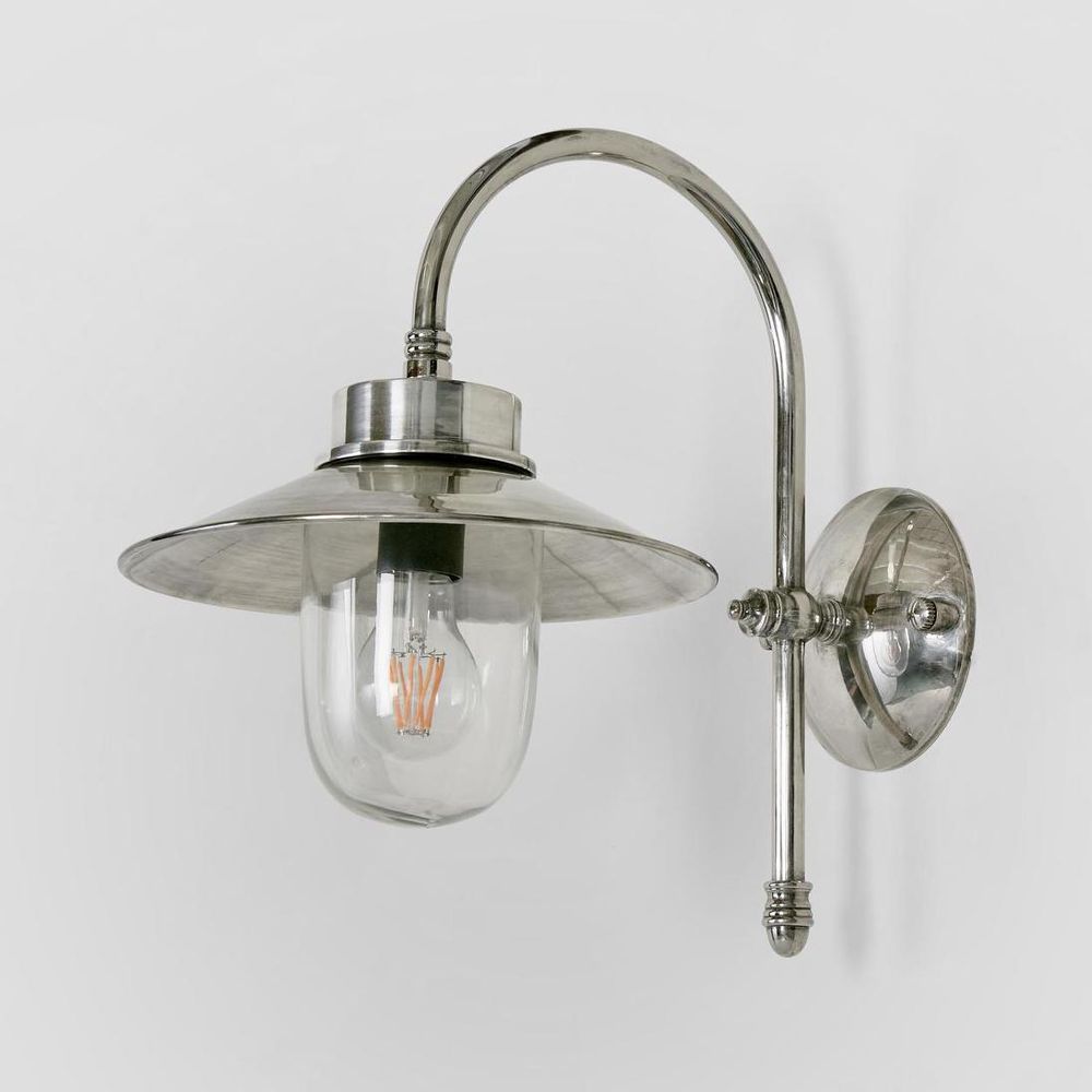 Legacy Outdoor Sconce Base Antique Silver