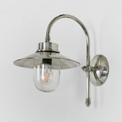 Legacy Outdoor Sconce Base Antique Silver