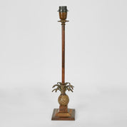 Caribbean - Brown Pineapple Table Lamp Base Only