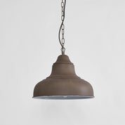 Brasserie 1 Light Pendant Small Rust