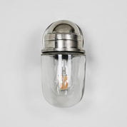 Nautical Outdoor Wall Lamp Silver