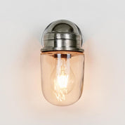 Nautical Outdoor Wall Lamp Silver