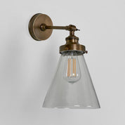 Francis 1 Light Wall Light Antique Brass