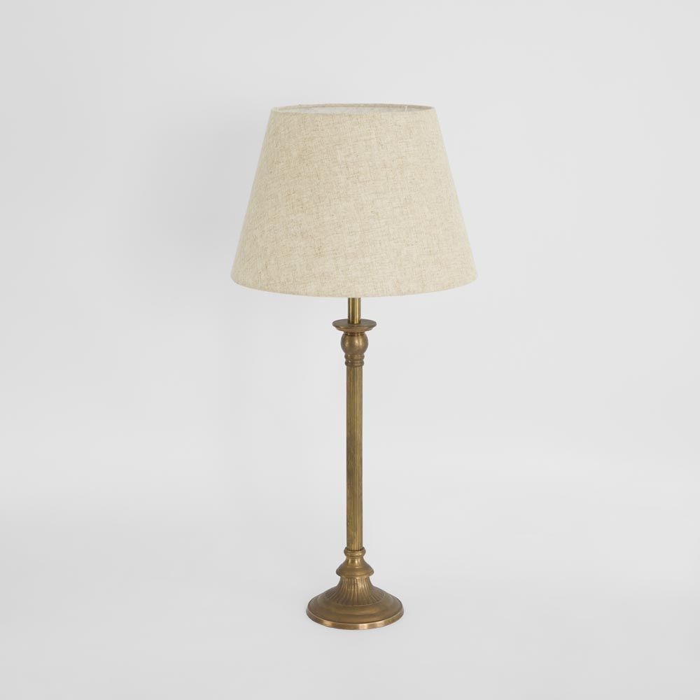 Chelsea 1 Light Table Lamp Base Only Antique Brass