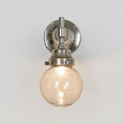Iceberg Outdoor Wall Lamp Antique Silver