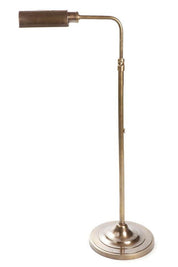 Brooklyn 1 Light Floor Lamp Antique Brass