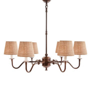 Prescot 6 Light Chandelier Base Dark Bronze