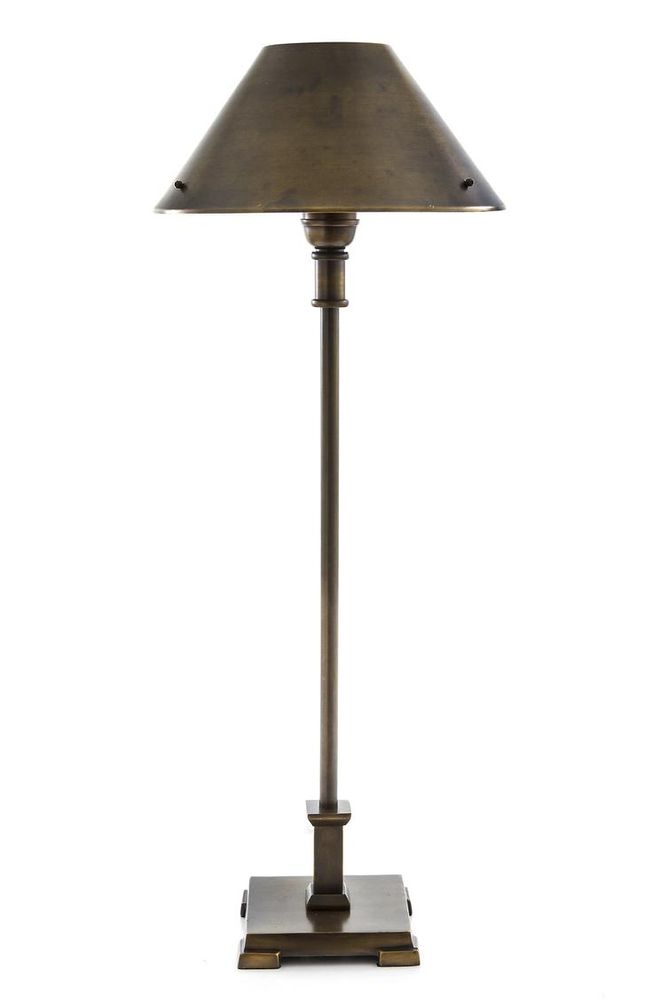 Bruxelles 1 Light Table Lamp Dark Antique Brass