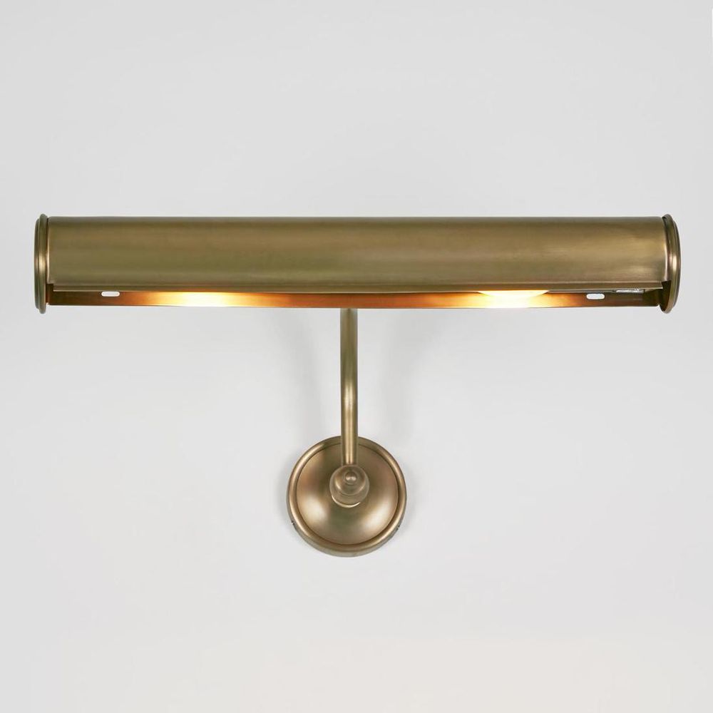 Barclay 2 Light Picture Light Antique Brass