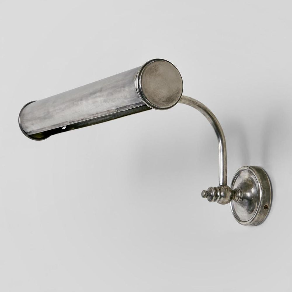 Barclay 2 Light Picture Light Antique Silver