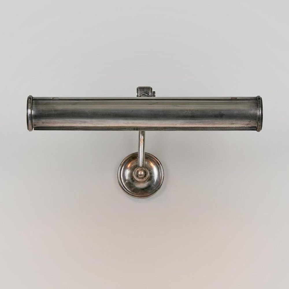 Barclay 2 Light Picture Light Antique Silver