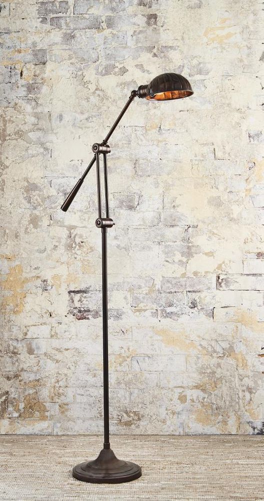 Calais Floor Lamp Florentine Bronze