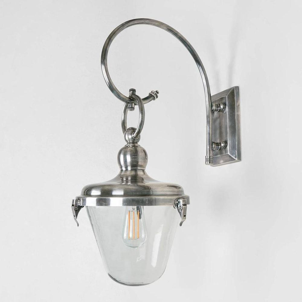 Savoy Outdoor Entry Lamp With Glass Shade