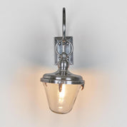 Savoy Outdoor Entry Lamp With Glass Shade