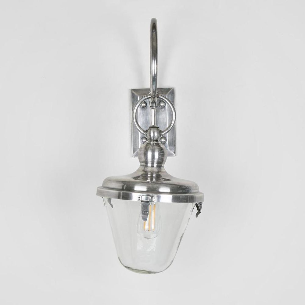 Savoy Outdoor Entry Lamp With Glass Shade