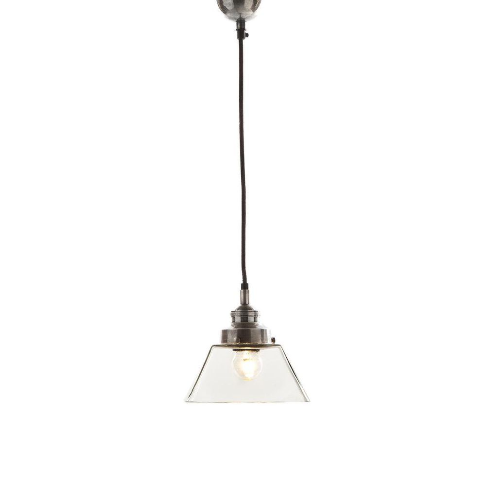 Kent 1 Light Pendant Antique Silver