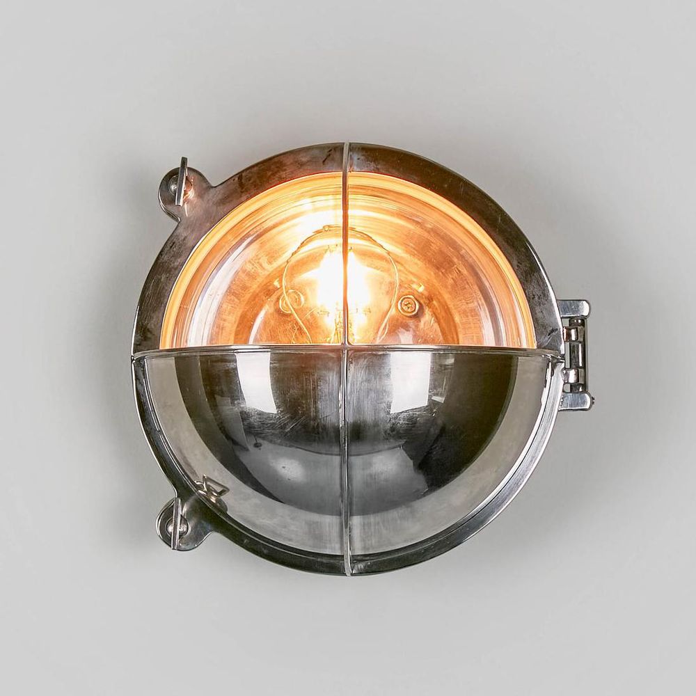 Vienna Outdoor Wall Lamp Antique Silver