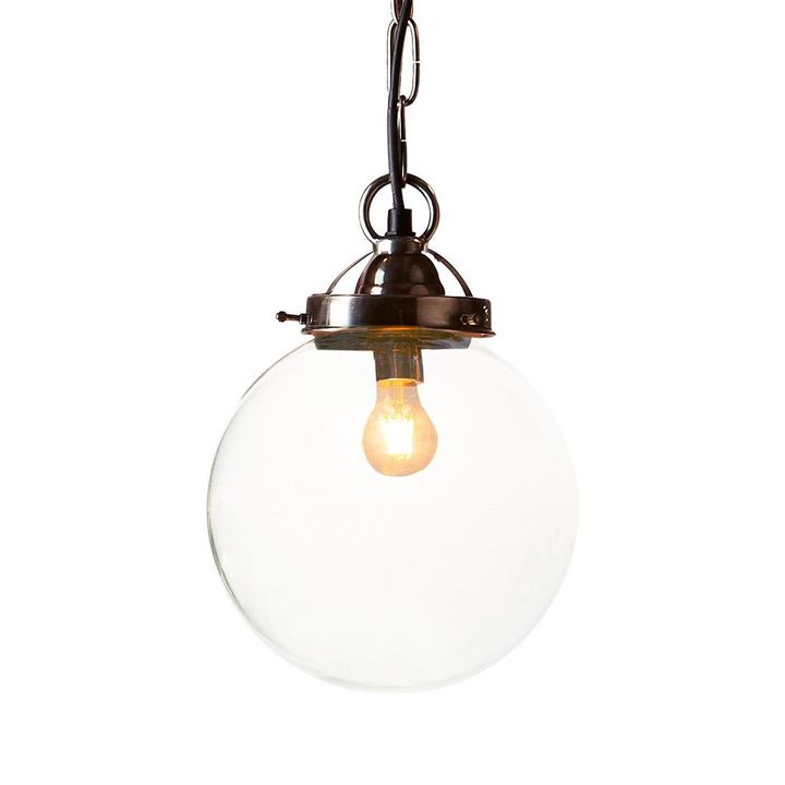 Celeste 1 Light Pendant Antique Silver