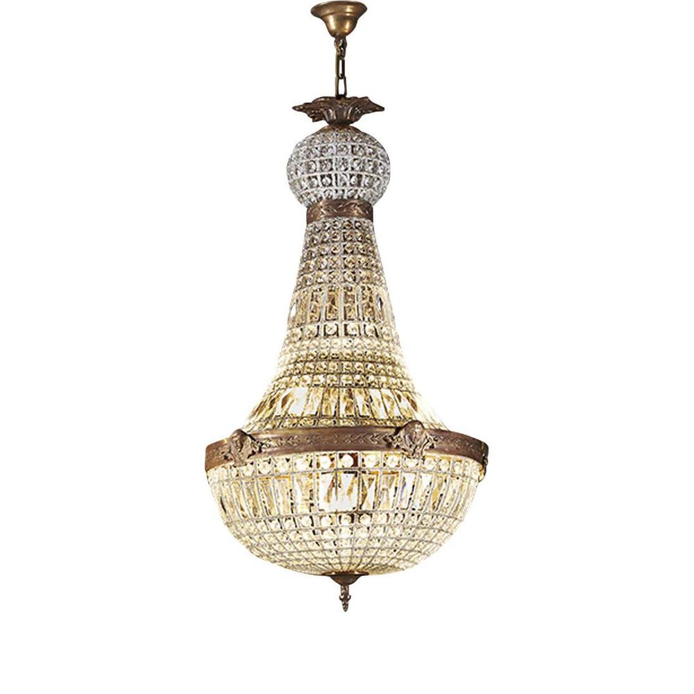 Empire Style 4 Light Pendant 550mm