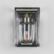 Wellington Outdoor Wall Lamp Silver