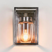 Wellington Outdoor Wall Lamp Silver