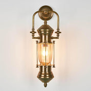 Lisbon Outdoor Ship Lantern Antique Brass