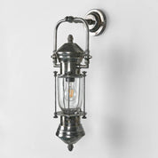 Lisbon Outdoor Ship Lantern Anitque Silver